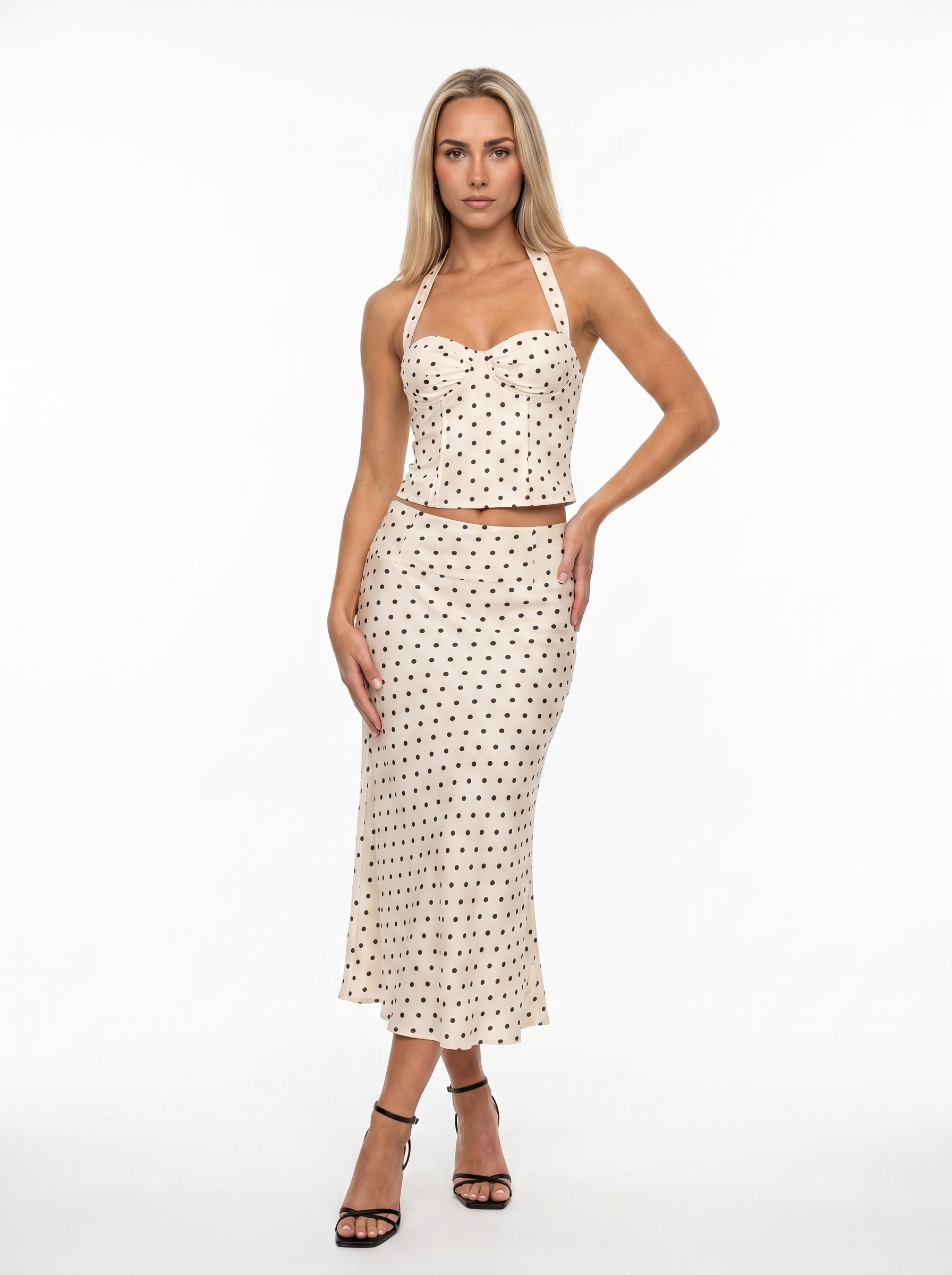 Completo Polka a pois