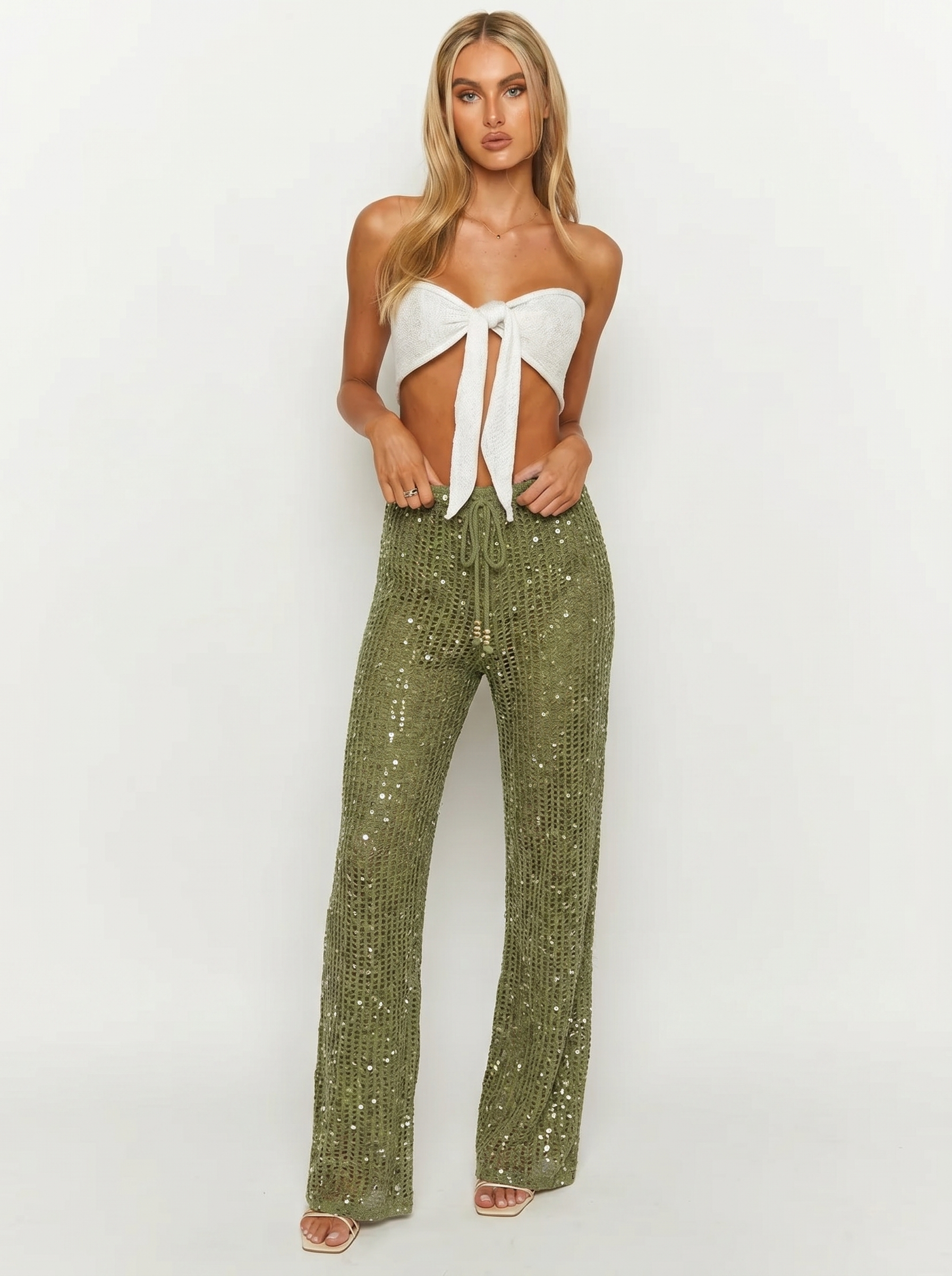 Pantalone di paillettes